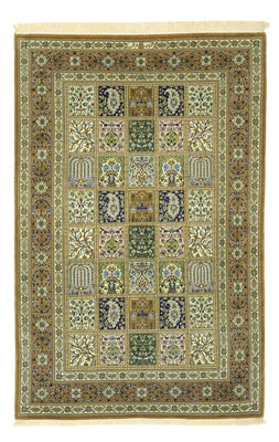Perser Rug - Ghom - Royal - 154 x 102 cm - olive green