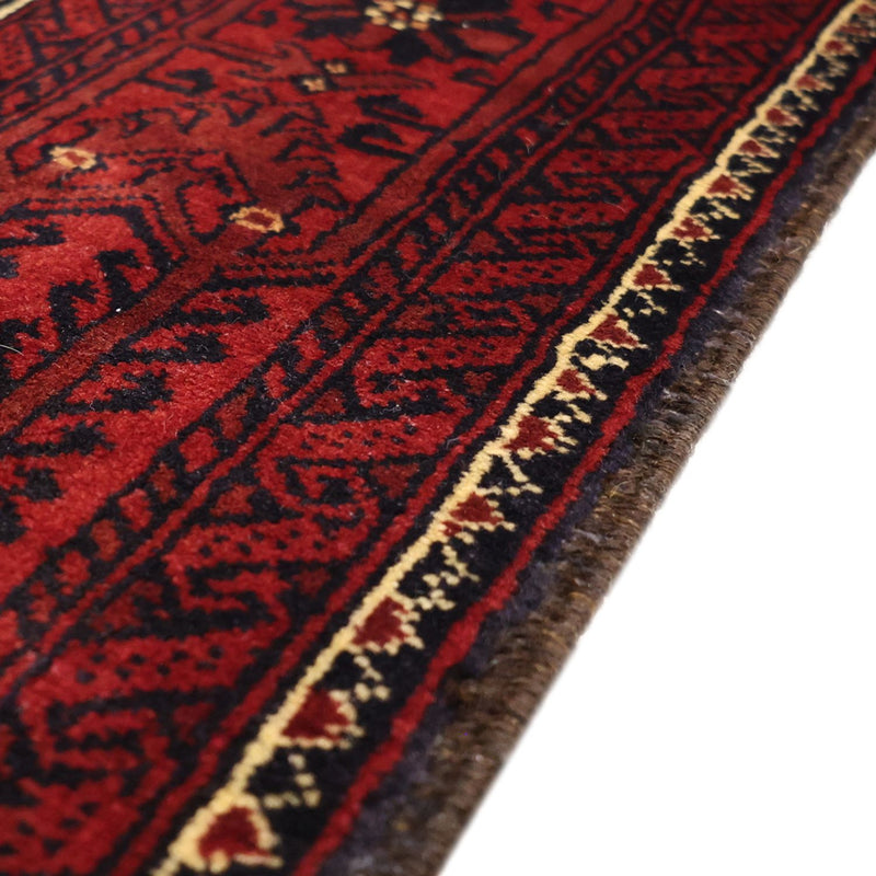 Runner Belutsch Rug - 199 x 100 cm - dark red