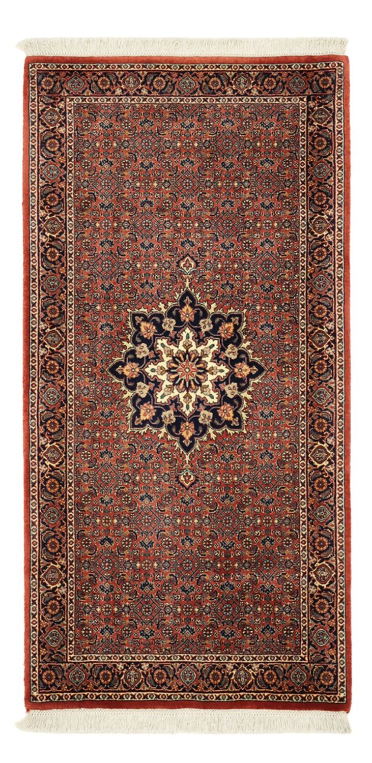 Perser Rug - Bidjar - 140 x 72 cm - dark red