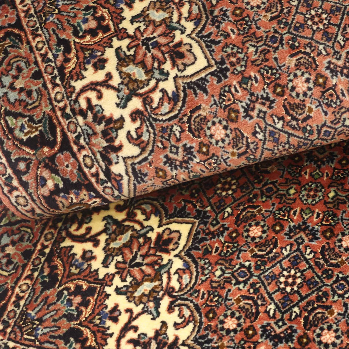 Perser Rug - Bidjar - 144 x 70 cm - dark red