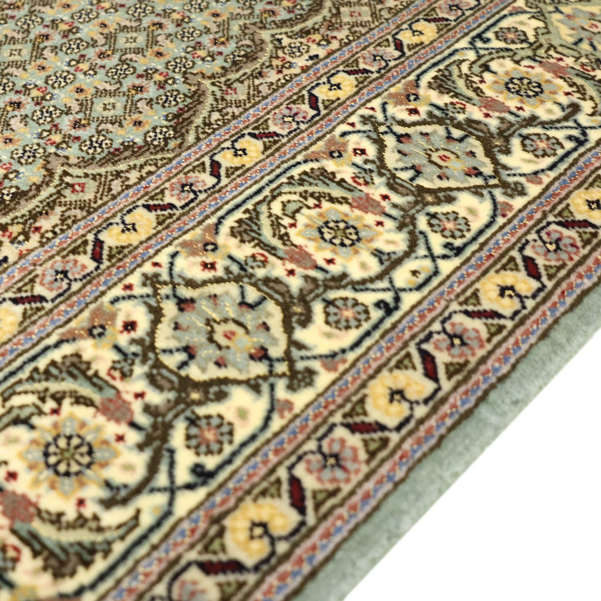 Tabriz - 50 Raj Rug 101x153cm - Persian Rugs