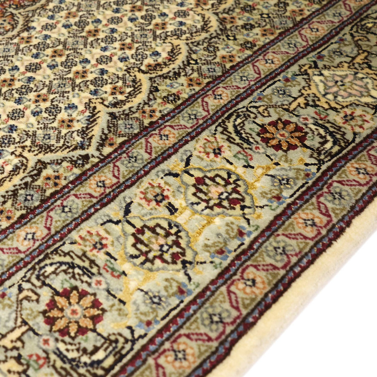 Tabriz - 50 Raj Rug 102x150cm - Persian Rugs