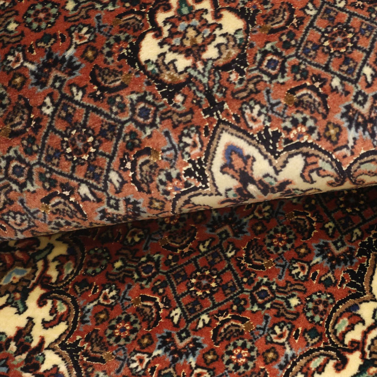 Perser Rug - Bidjar - 145 x 73 cm - dark red