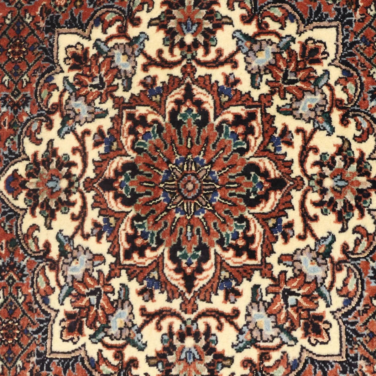 Perser Rug - Bidjar - 141 x 69 cm - dark red