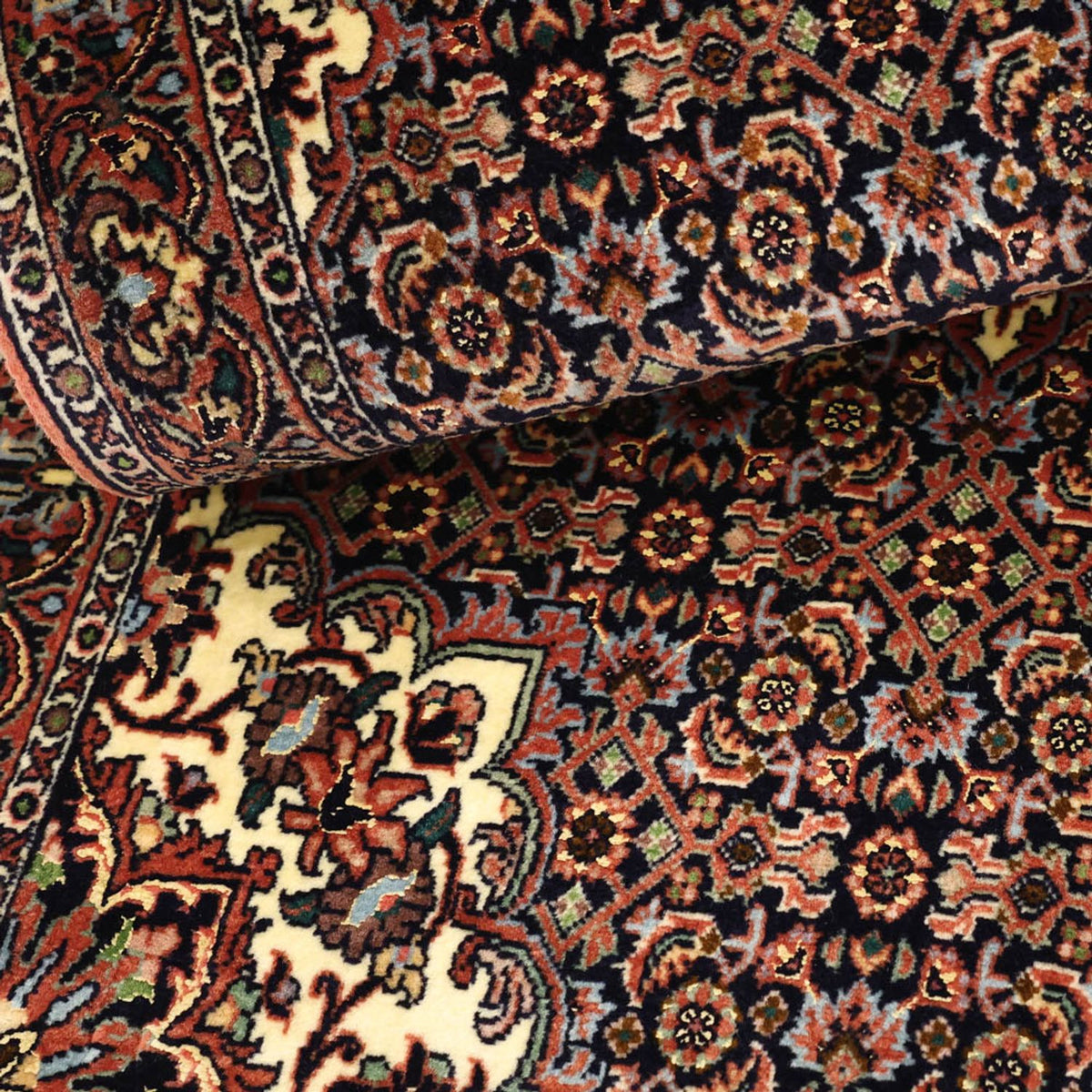 Perser Rug - Bidjar - Royal - 137 x 70 cm - dark red