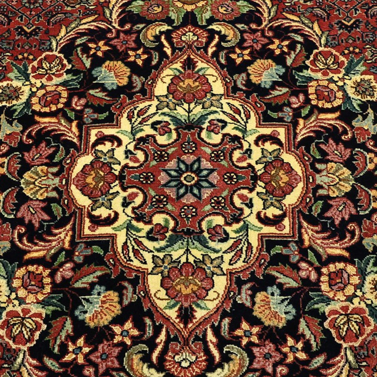 Perser Rug - Bidjar - Royal - 199 x 156 cm - dark red