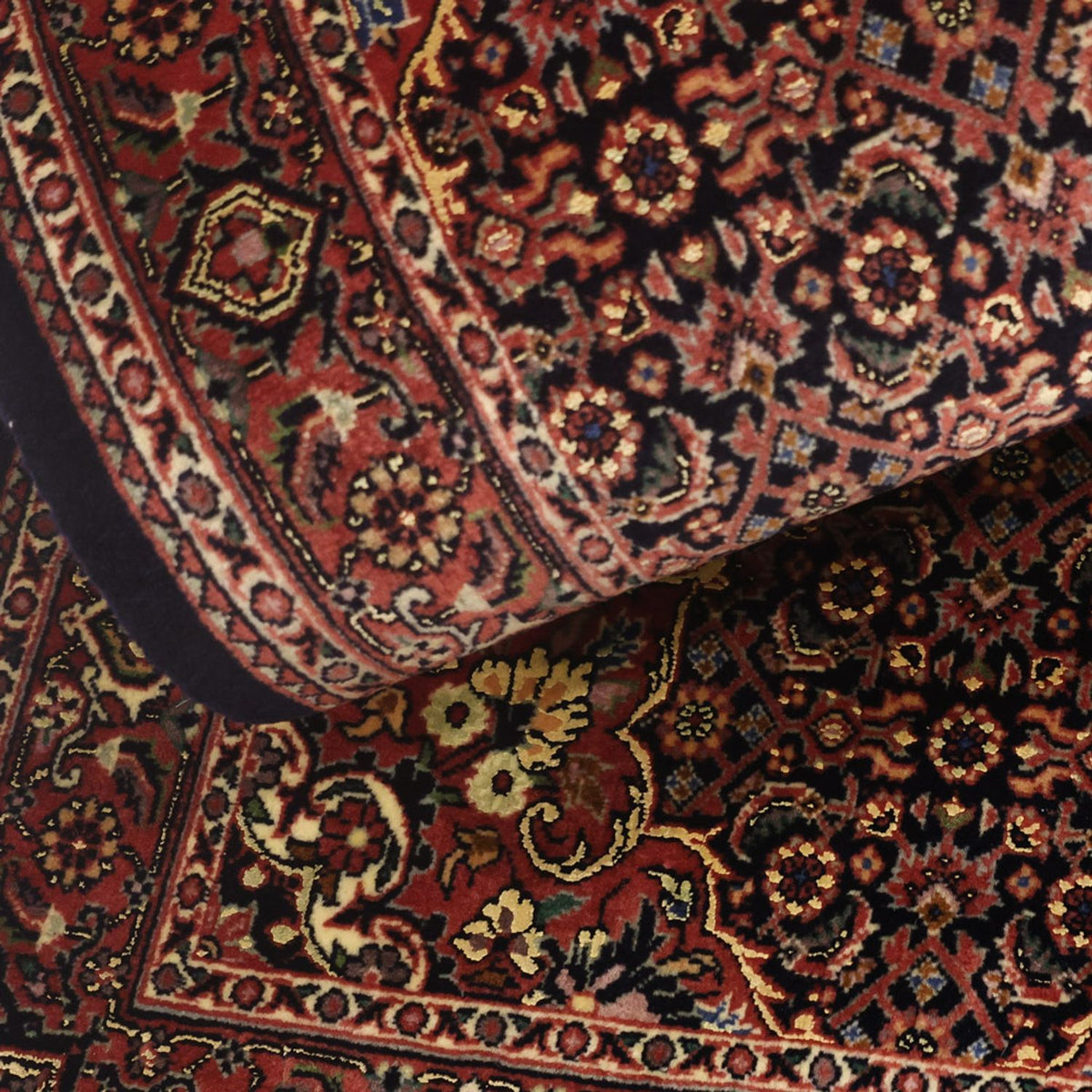 Perser Rug - Bidjar - Royal - 140 x 70 cm - dark red