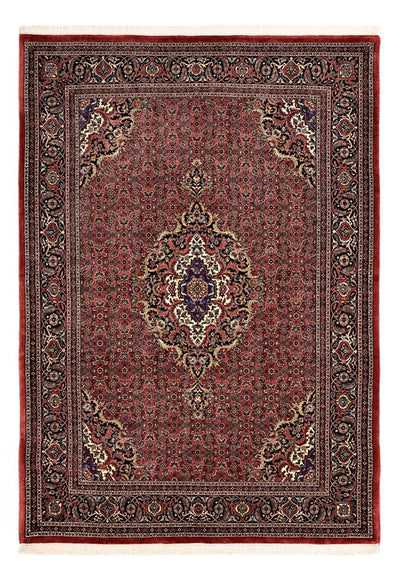 Bidjar Rug 145x204cm - Persian Rugs - dark red