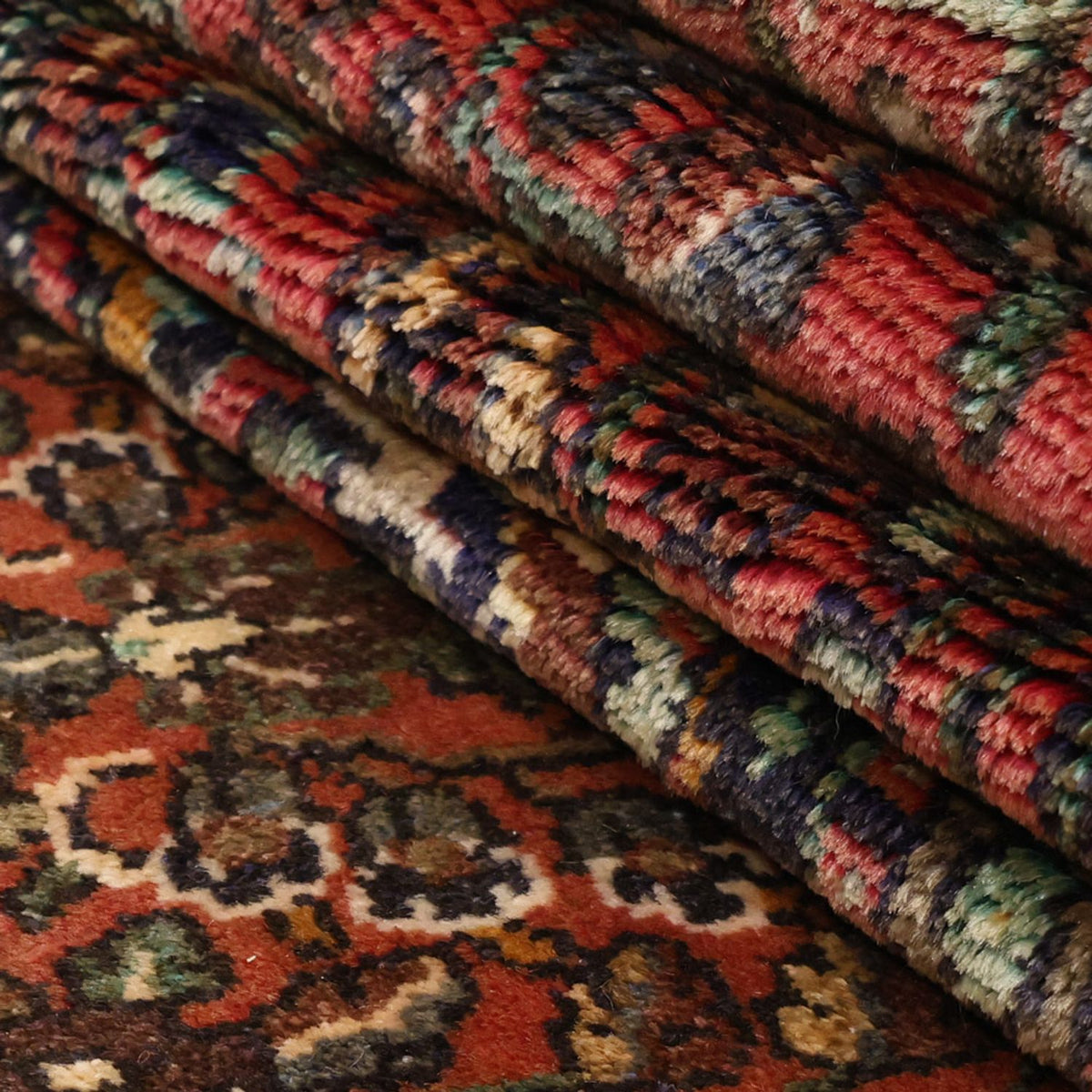 Runner Perser Rug - Nomadic - 313 x 83 cm - dark red