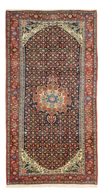 Runner Perser Rug - Bidjar - 276 x 146 cm - dark red