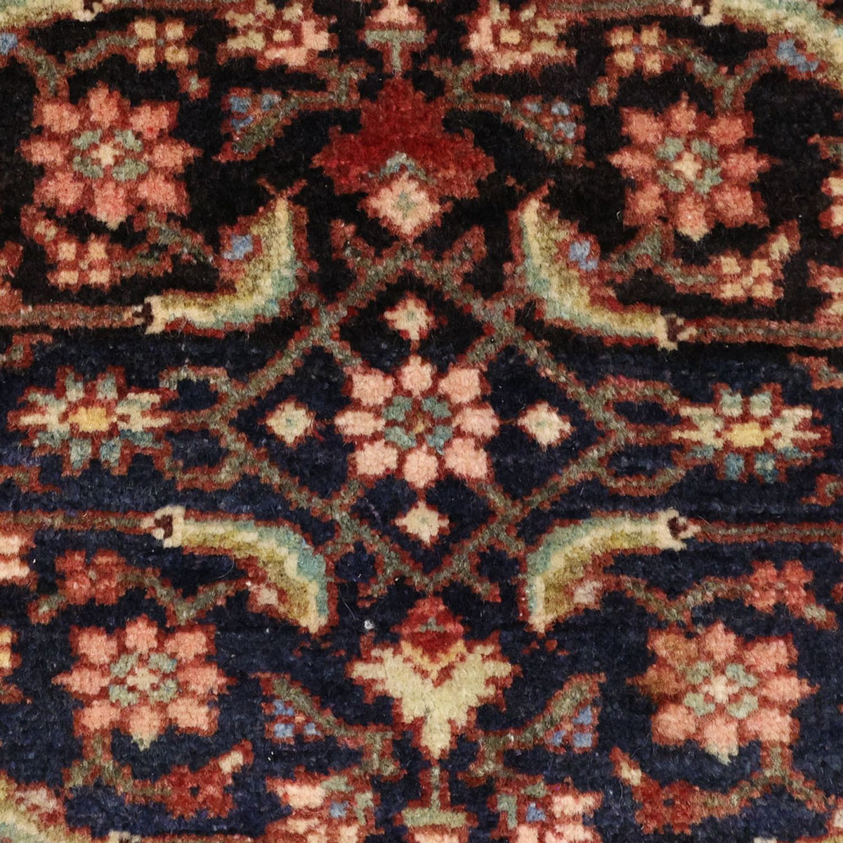 Runner Perser Rug - Bidjar - 276 x 146 cm - dark red