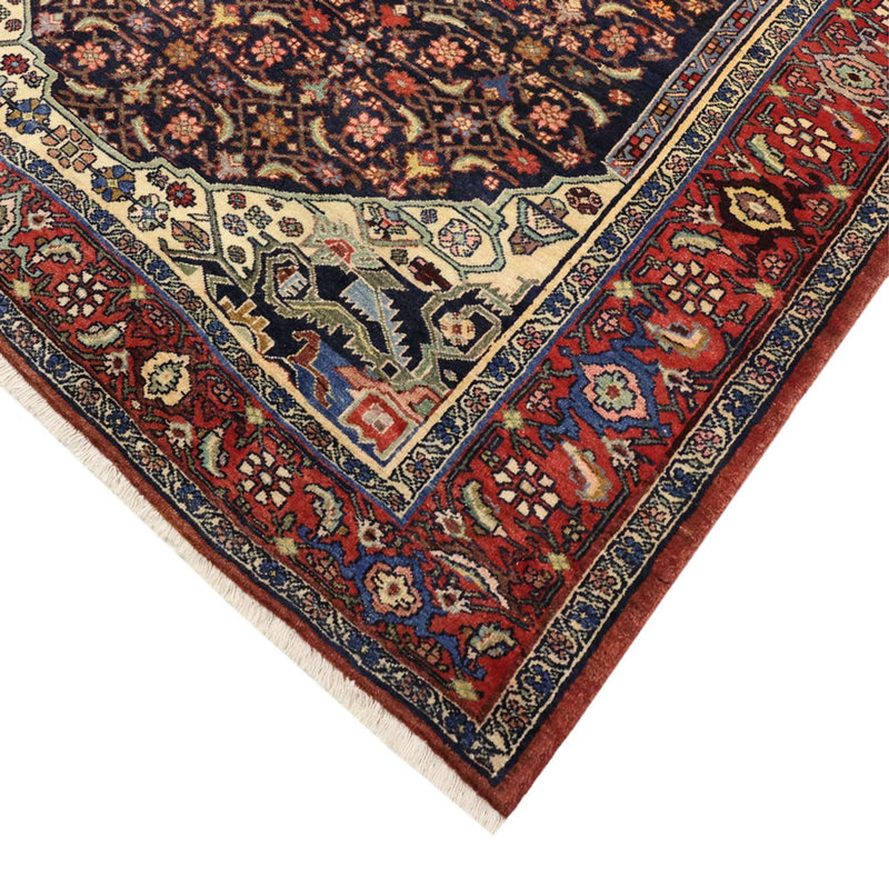 Runner Perser Rug - Bidjar - 276 x 146 cm - dark red