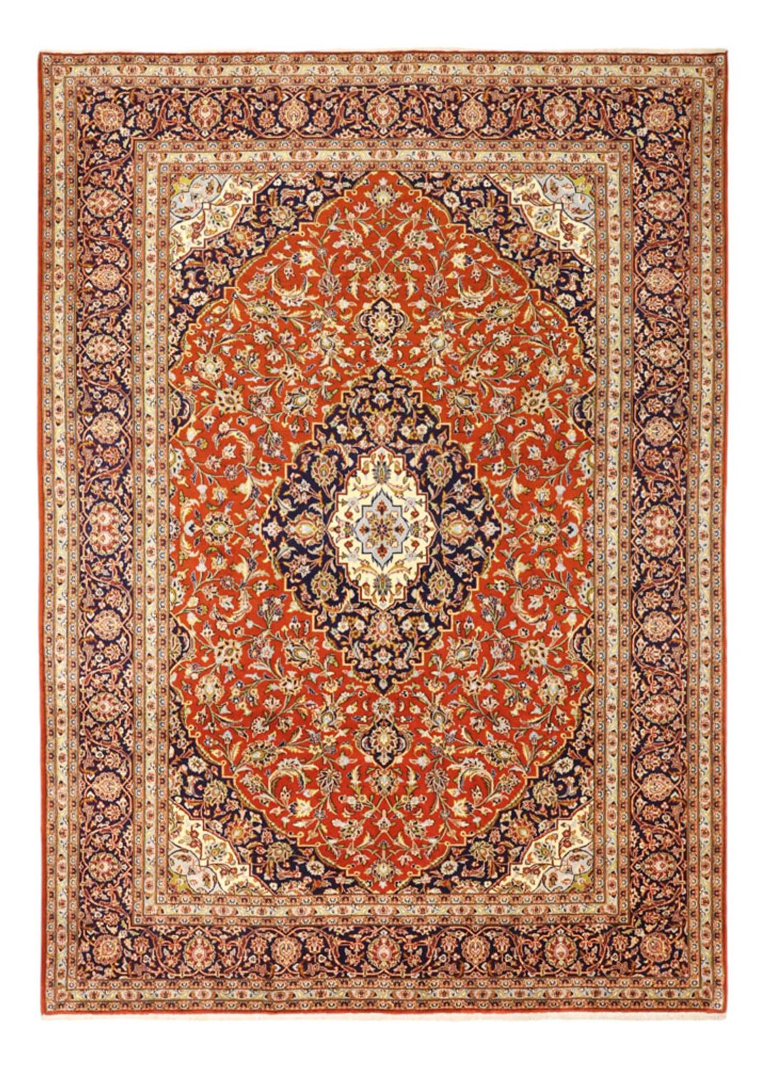 Perser Rug - Keshan - 332 x 239 cm - light red