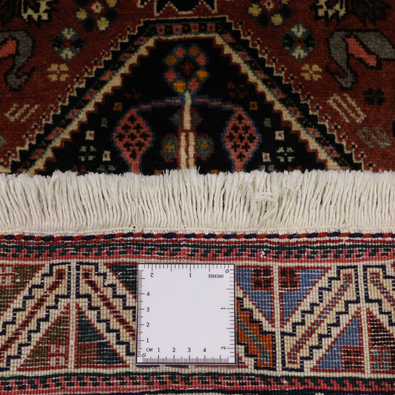 Gabbeh Rug - Kashkuli Perser - 150 x 105 cm - dark red