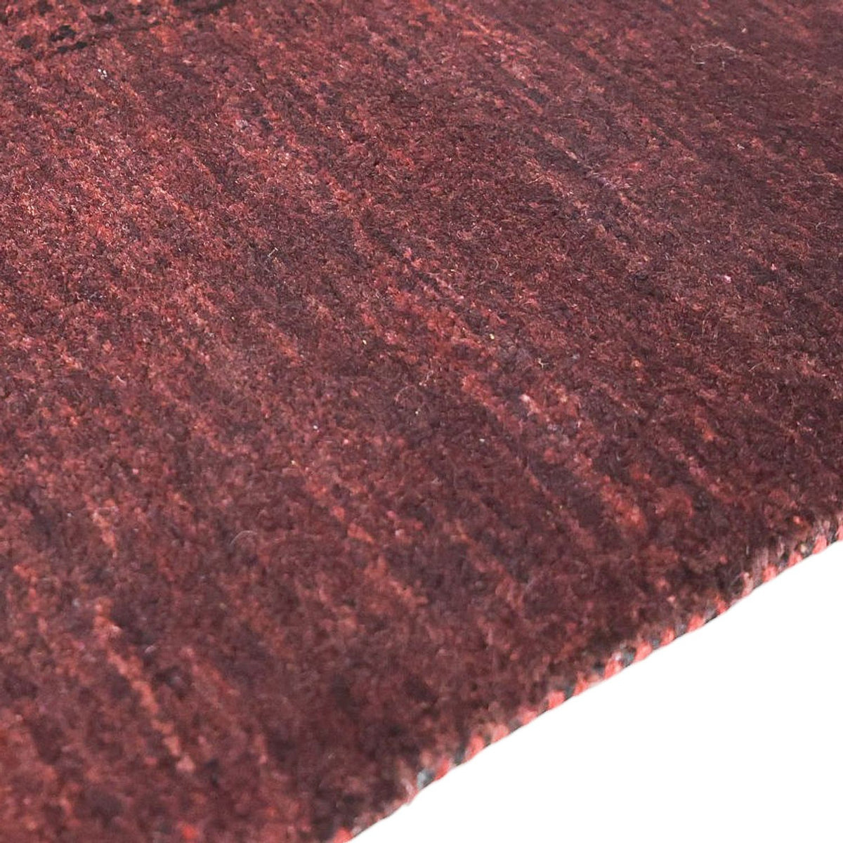 Gabbeh Rug - Loribaft Indus - 235 x 166 cm - dark red