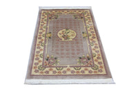 Chinese Rug - 153 x 91 cm - brown