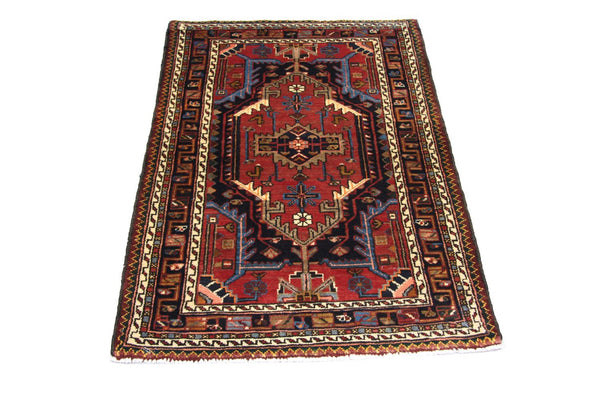 Perser Rug - Nomadic - 138 x 92 cm - red