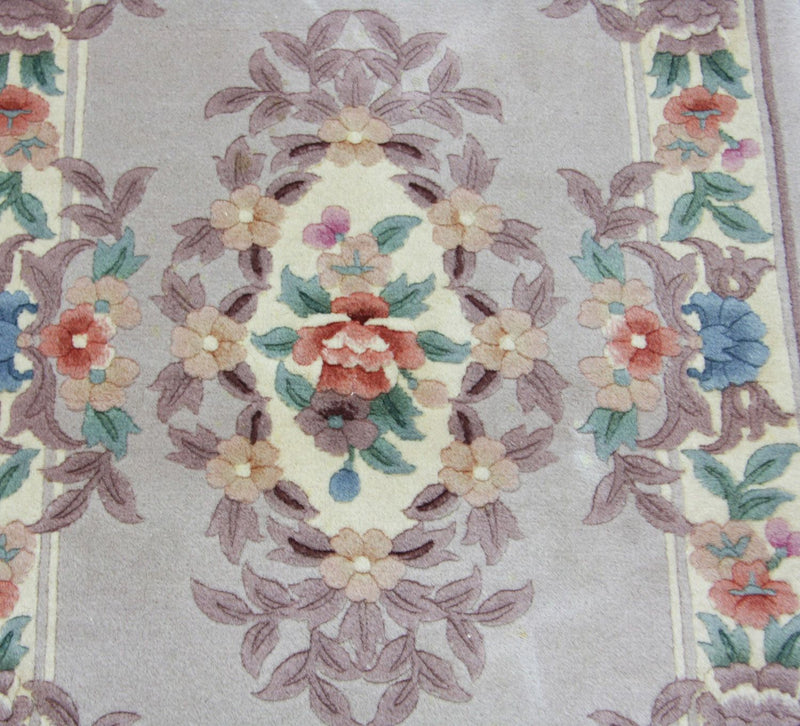 Chinese Rug - 137 x 70 cm - silver