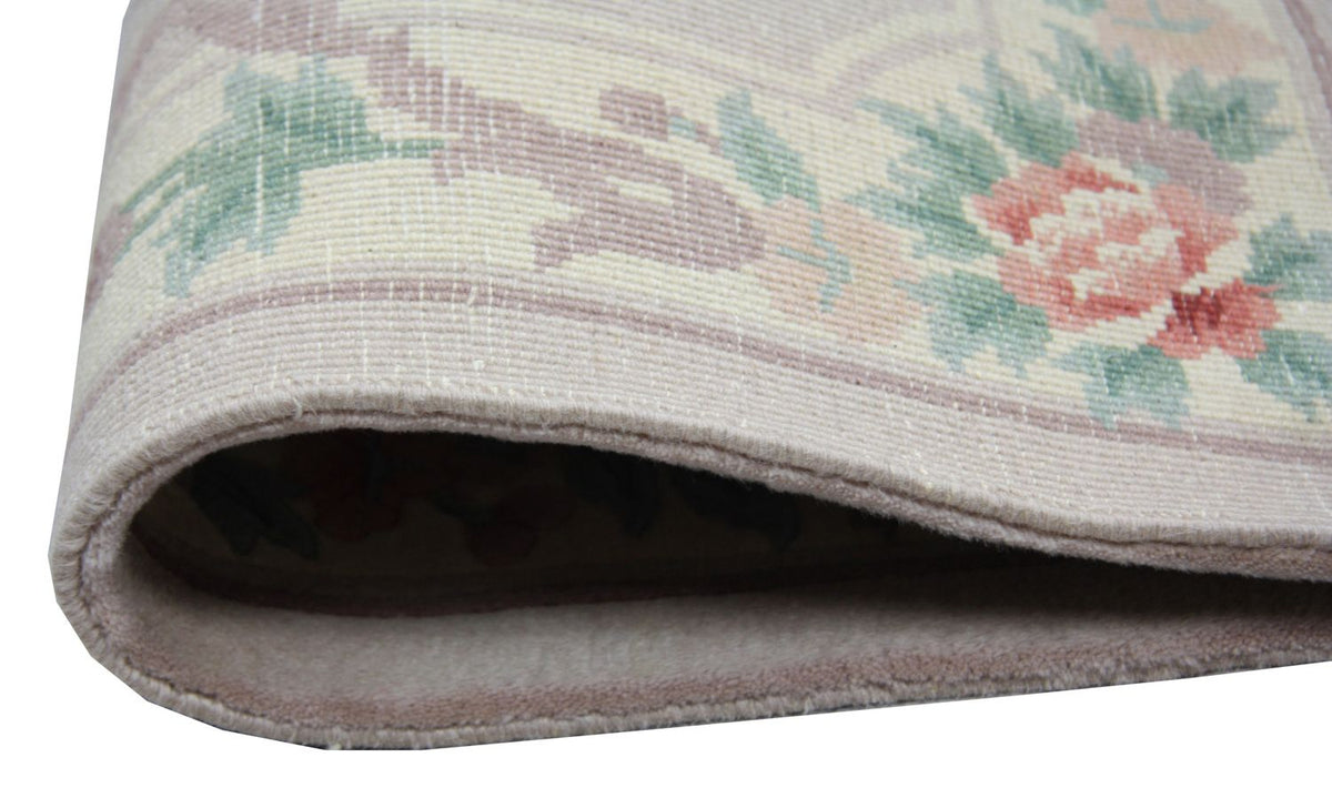 Chinese Rug - 137 x 70 cm - silver