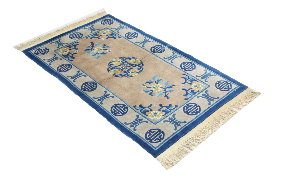 Chinese Rug - 152 x 91 cm - blue