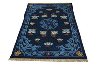 Chinese Rug - 274 x 183 cm - blue