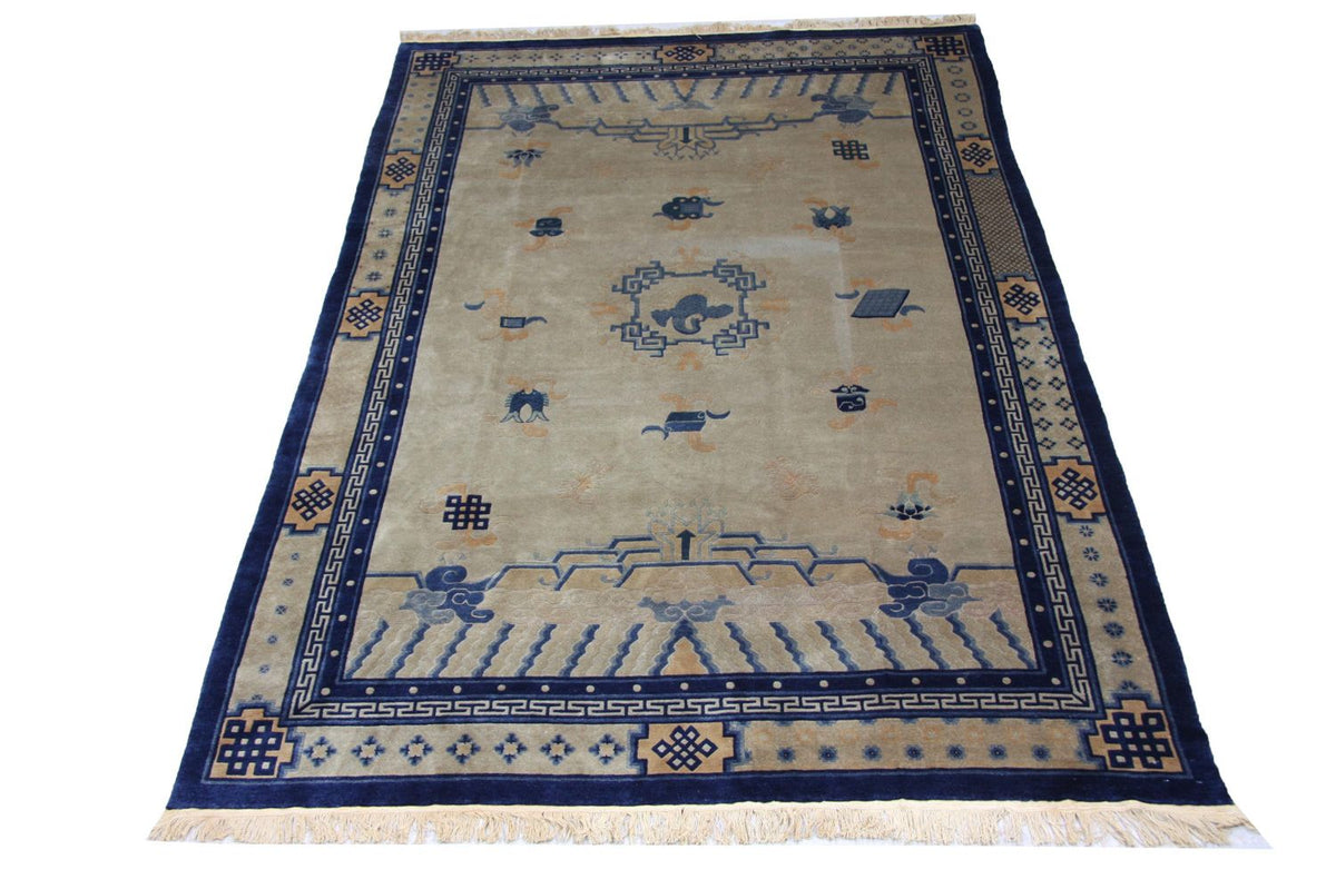 Chinese Rug - 298 x 198 cm - blue