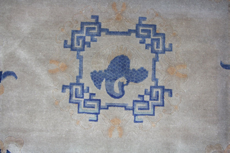 Chinese Rug - 298 x 198 cm - blue