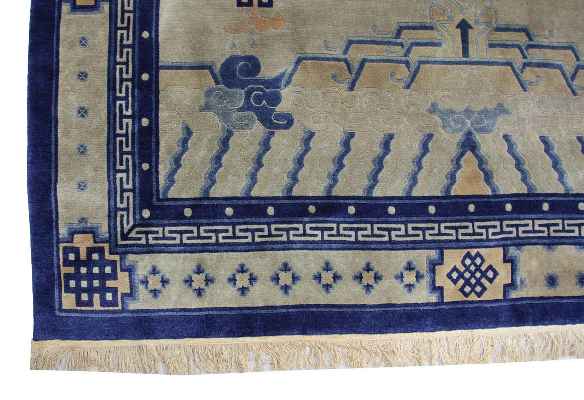 Chinese Rug - 298 x 198 cm - blue
