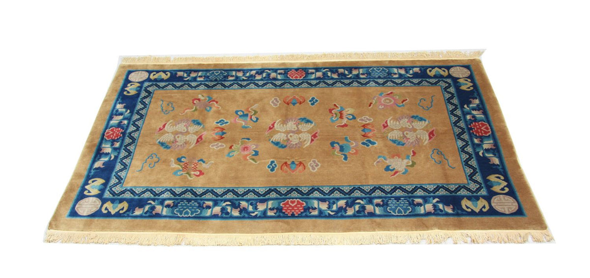 Chinese Rug - 244 x 152 cm - brown