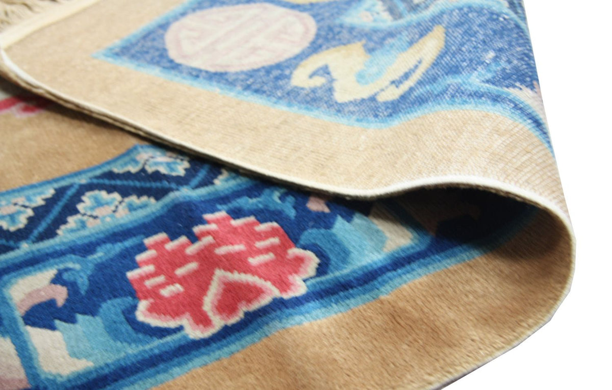 Chinese Rug - 244 x 152 cm - brown