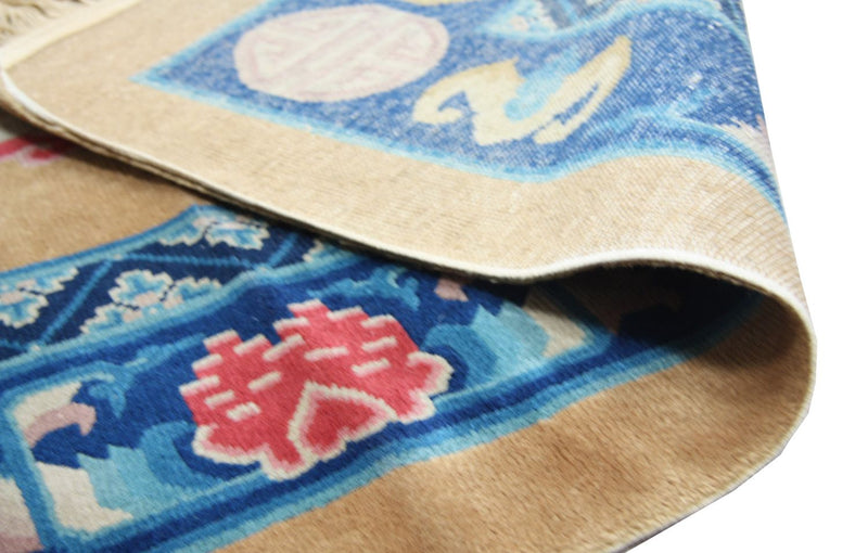 Chinese Rug - 244 x 152 cm - brown