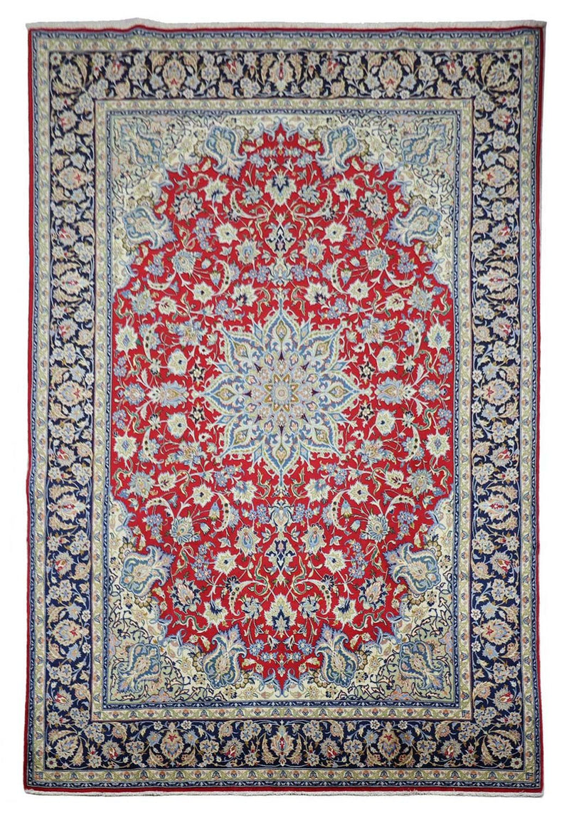 Perser Rug - Isfahan - Premium - 303 x 203 cm - red