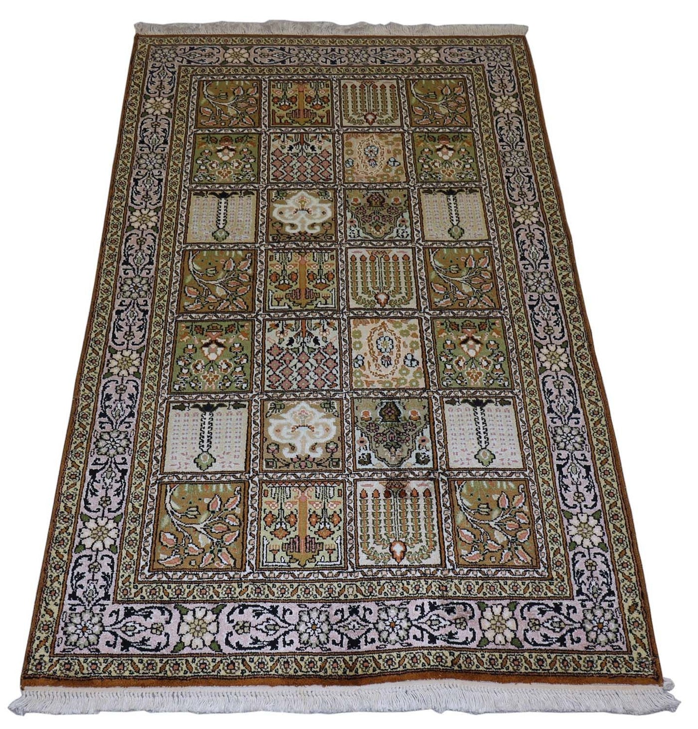 Kashmir Silk Rug 152x90cm - Oriental Rug