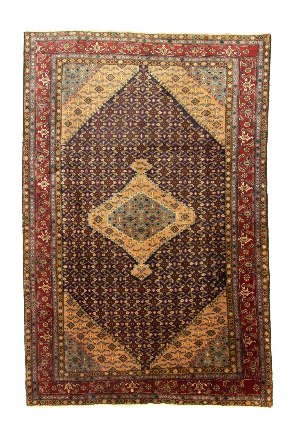 Perser Rug - Nomadic - 293 x 200 cm - blue