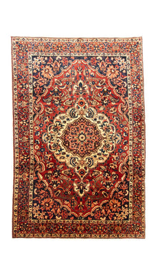 Perser Rug - Nomadic - 340 x 215 cm - red