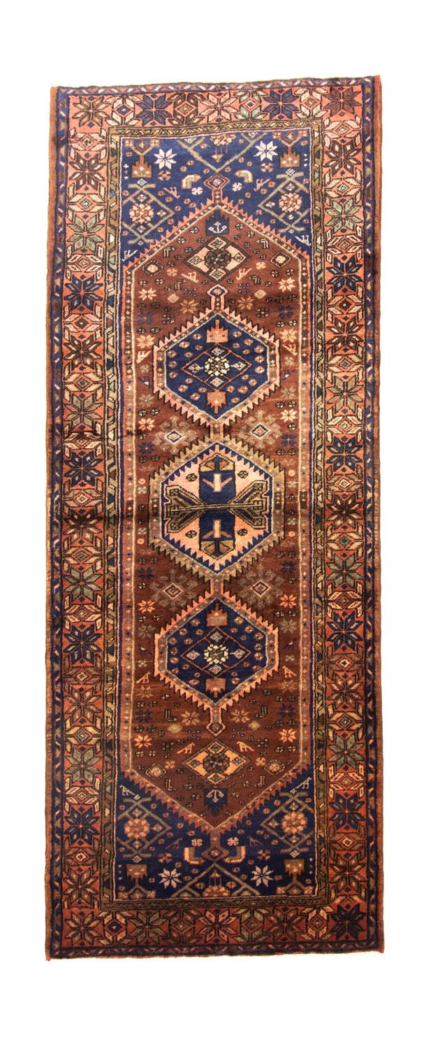 Runner Perser Rug - Nomadic - 303 x 115 cm - blue