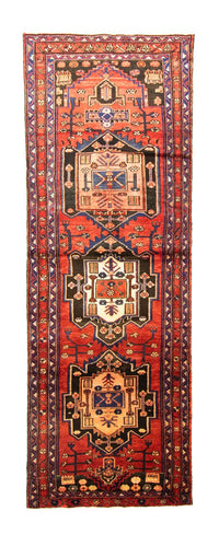 Runner Perser Rug - Nomadic - 312 x 106 cm - red