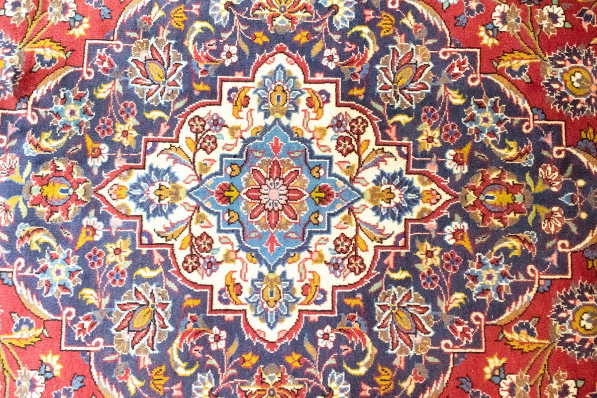 Perser Rug - Keshan - 401 x 304 cm - red