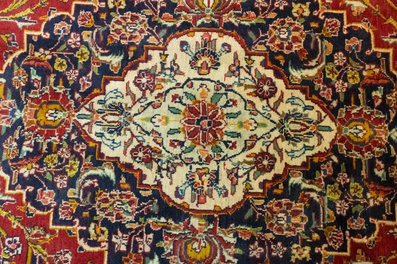 Perser Rug - Keshan - 415 x 291 cm - blue