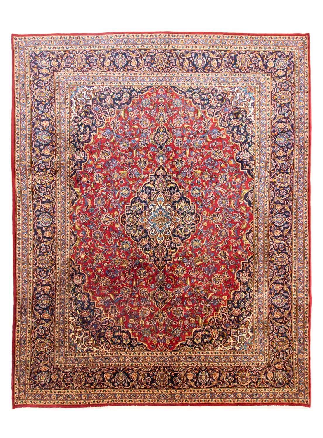 Perser Rug - Keshan - 384 x 303 cm - blue