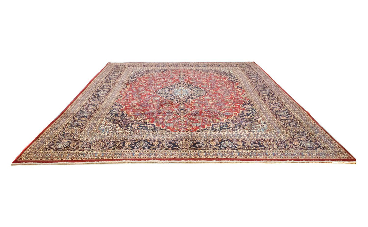 Perser Rug - Keshan - 384 x 303 cm - blue