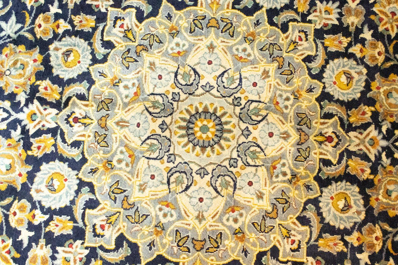 Perser Rug - Keshan - 412 x 307 cm - blue