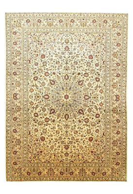 Perser Rug - Keshan - 398 x 295 cm - brown