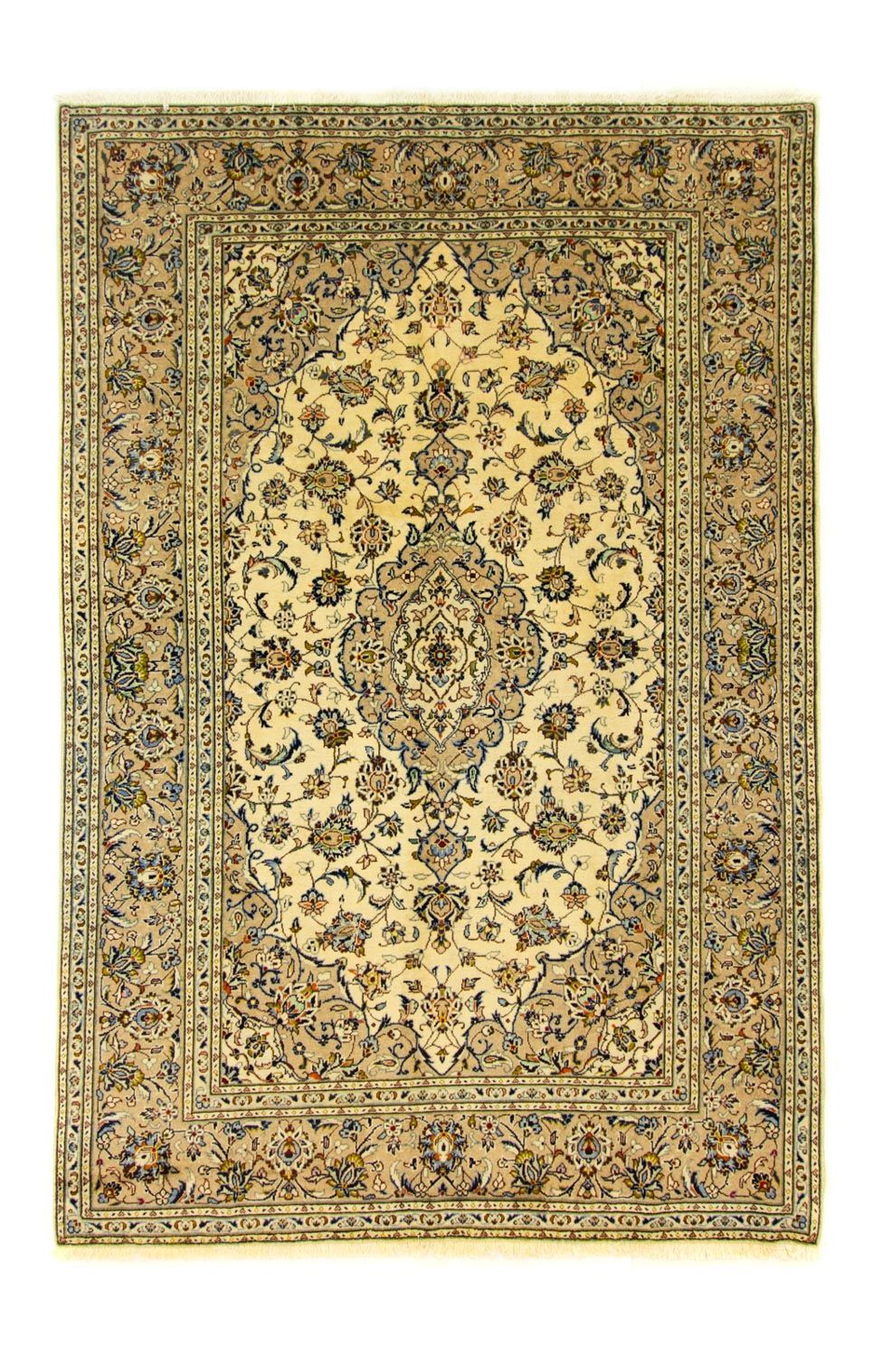 Perser Rug - Keshan - 300 x 198 cm - beige