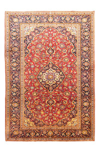 Perser Rug - Keshan - 358 x 248 cm - red
