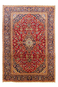 Perser Rug - Keshan - 361 x 244 cm - red