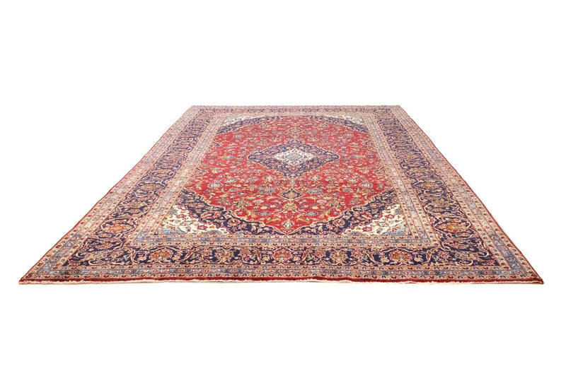 Perser Rug - Keshan - 358 x 255 cm - red