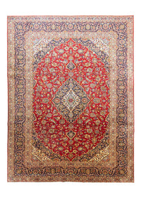 Perser Rug - Keshan - 390 x 297 cm - red