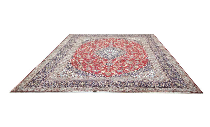 Perser Rug - Keshan - 390 x 297 cm - red