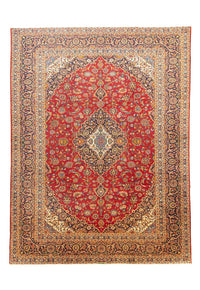 Perser Rug - Keshan - 391 x 294 cm - red